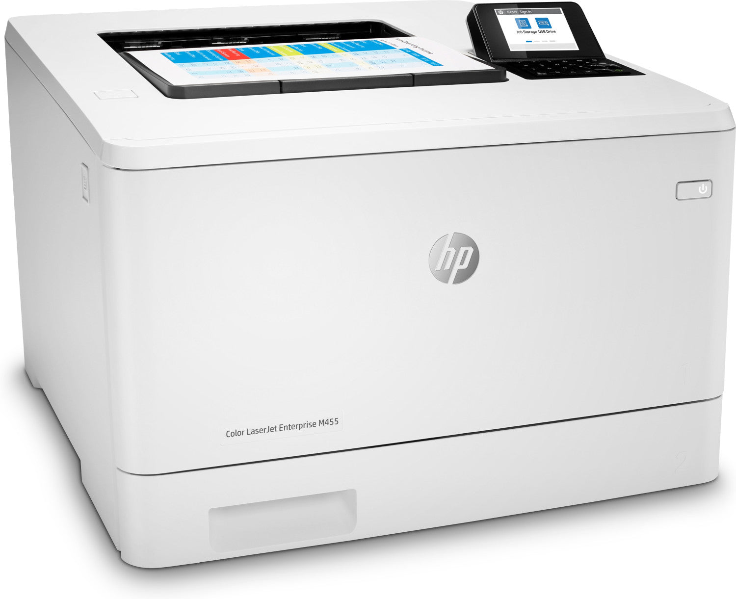 HP 3PZ95A Stampante Color LaserJet Enterprise M455dn a Colori 600x600 DPI A4 Bianco