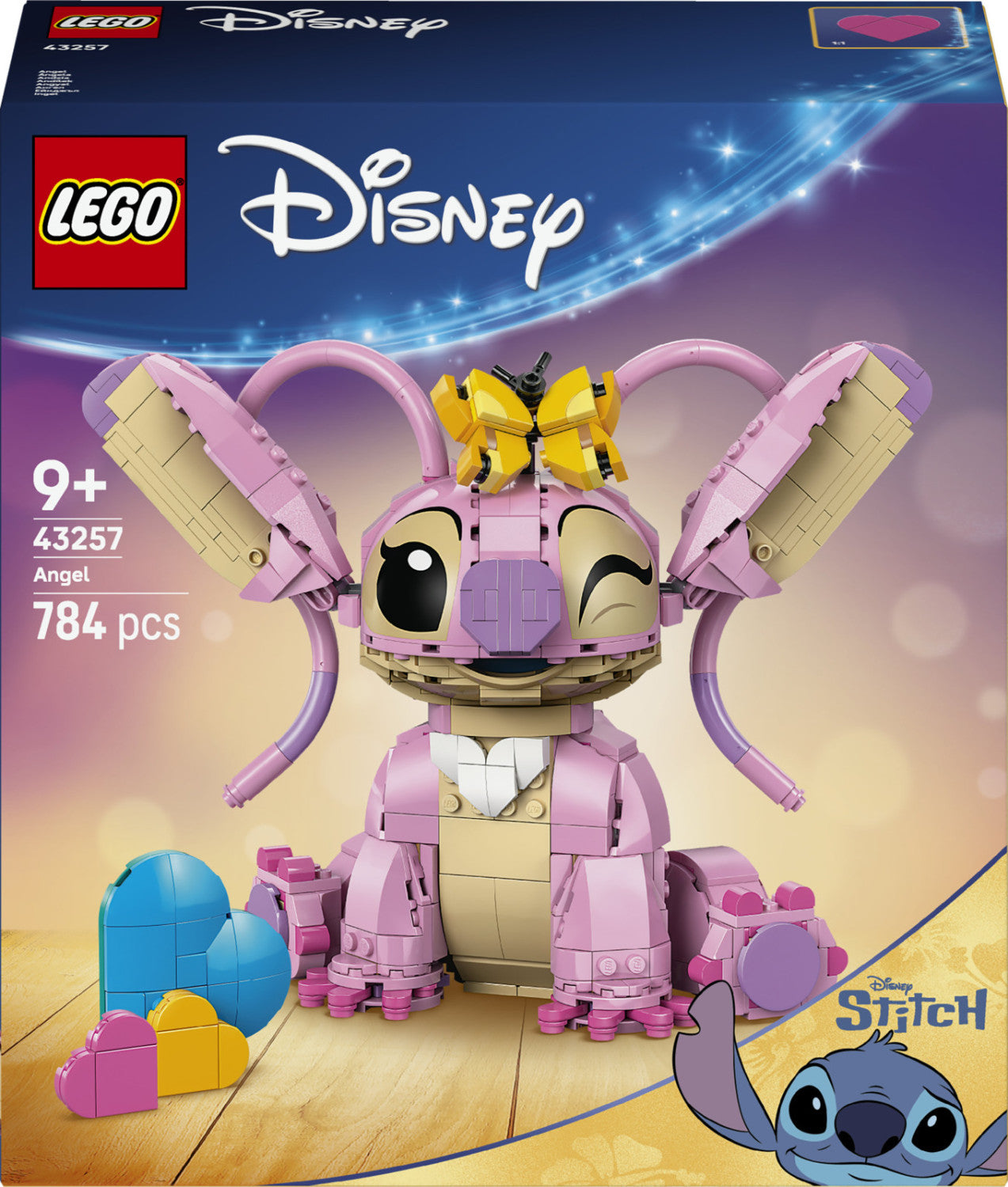 LEGO Disney Angel 43257 Set da Costruzione 784 Pezzi Lilo e Stitch 9 Anni