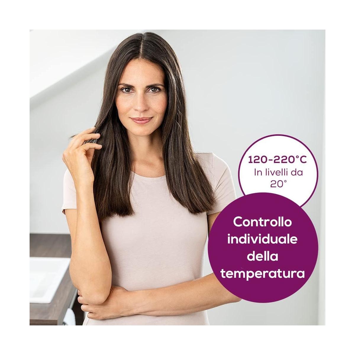 Beurer HS 50 Piastra per capelli Caldo Blu