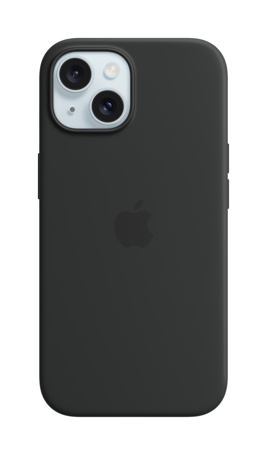 Apple Custodia MagSafe in silicone per iPhone 15 - Nero