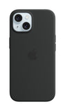 Apple Custodia MagSafe in silicone per iPhone 15 - Nero