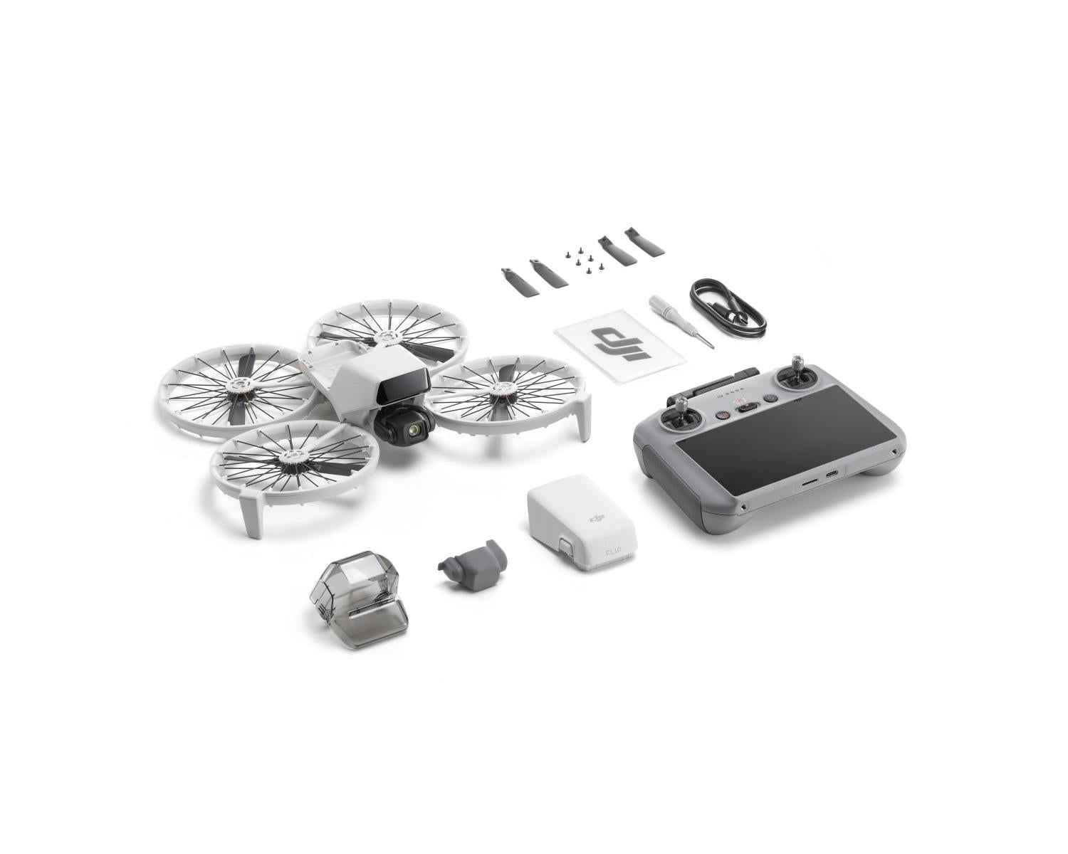 DJI Flip 4 rotori Quadrirotore 48 MP 3840 x 2160 Pixel 3110 mAh Nero, Bianco