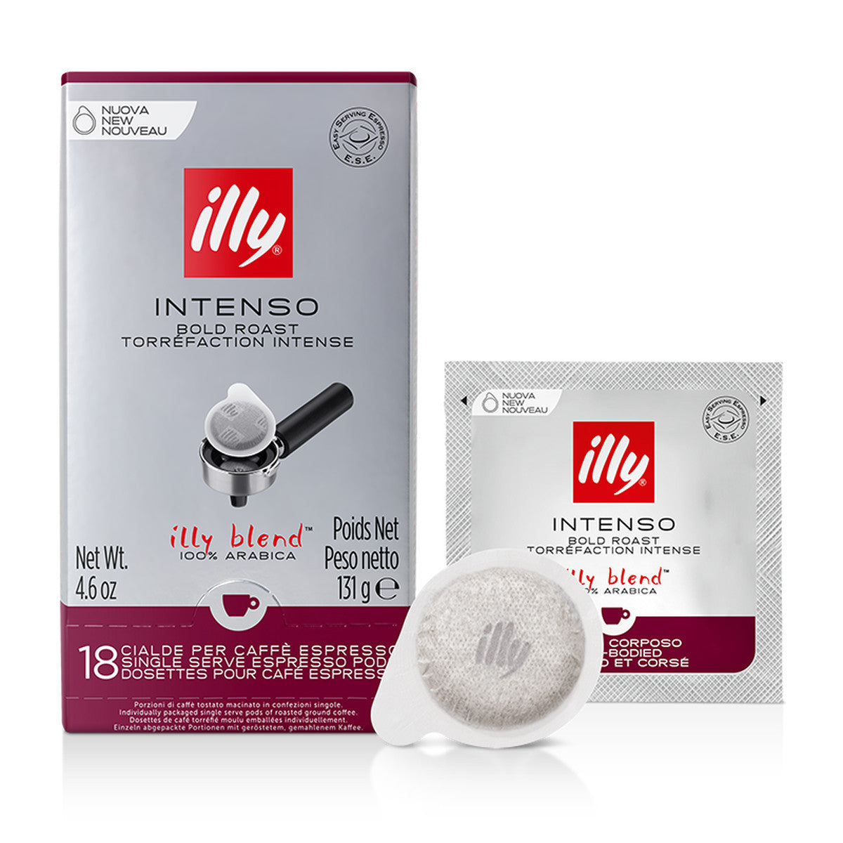 Illy 7999 Cialde da Caffe' Tostatura Scura 18 Pezzi