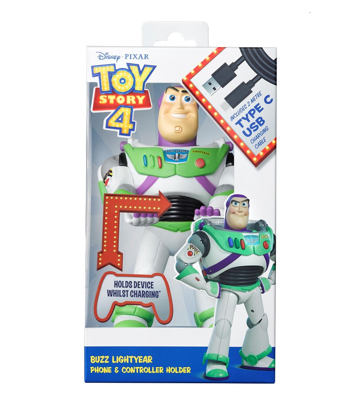 Exquisite Gaming Cable Guys Buzz Lightyear Supporto passivo Controller per videogiochi, Telefono cellulare/smartphone Multicolore