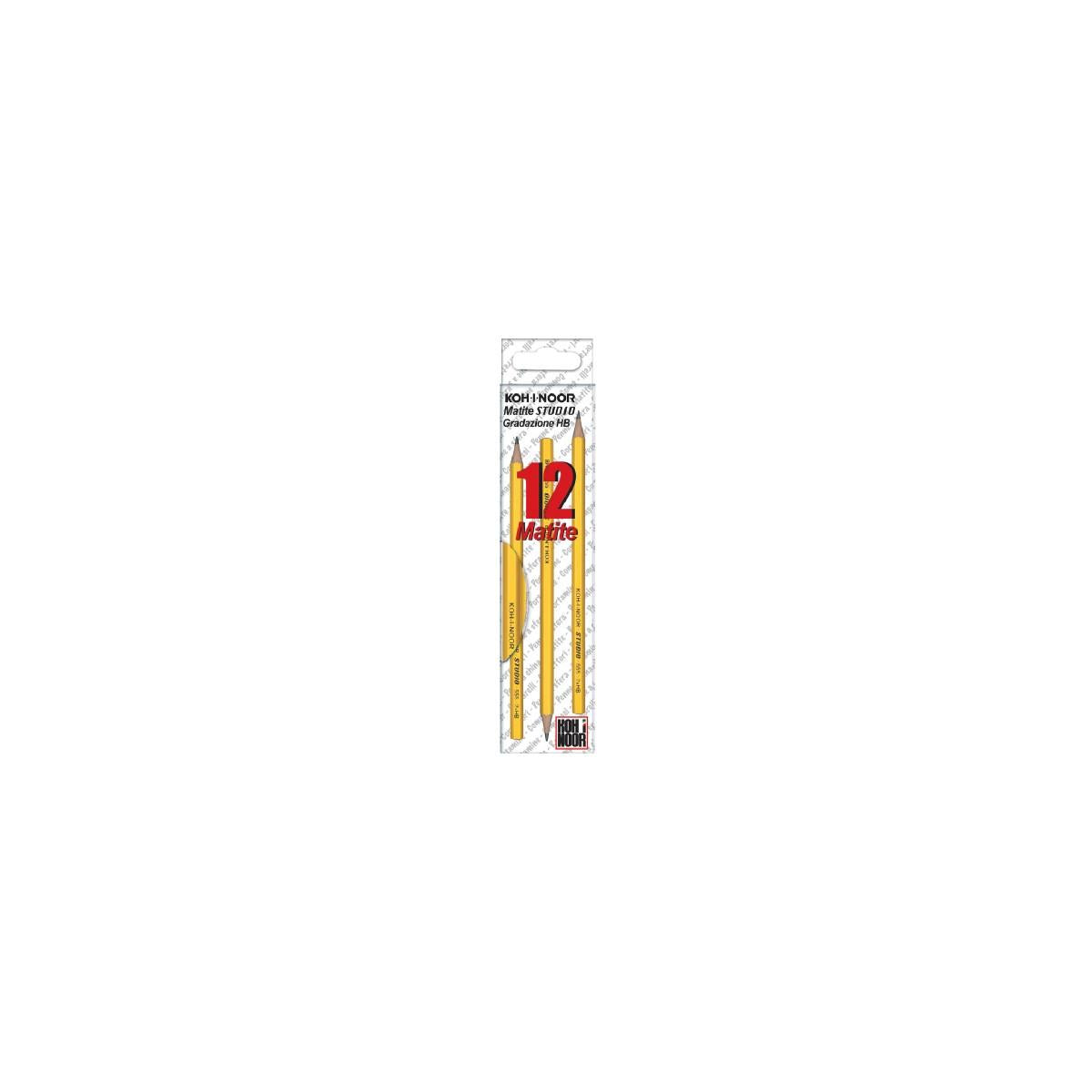 Koh-I-Noor H555-1 matita di grafite 2B 12 pz