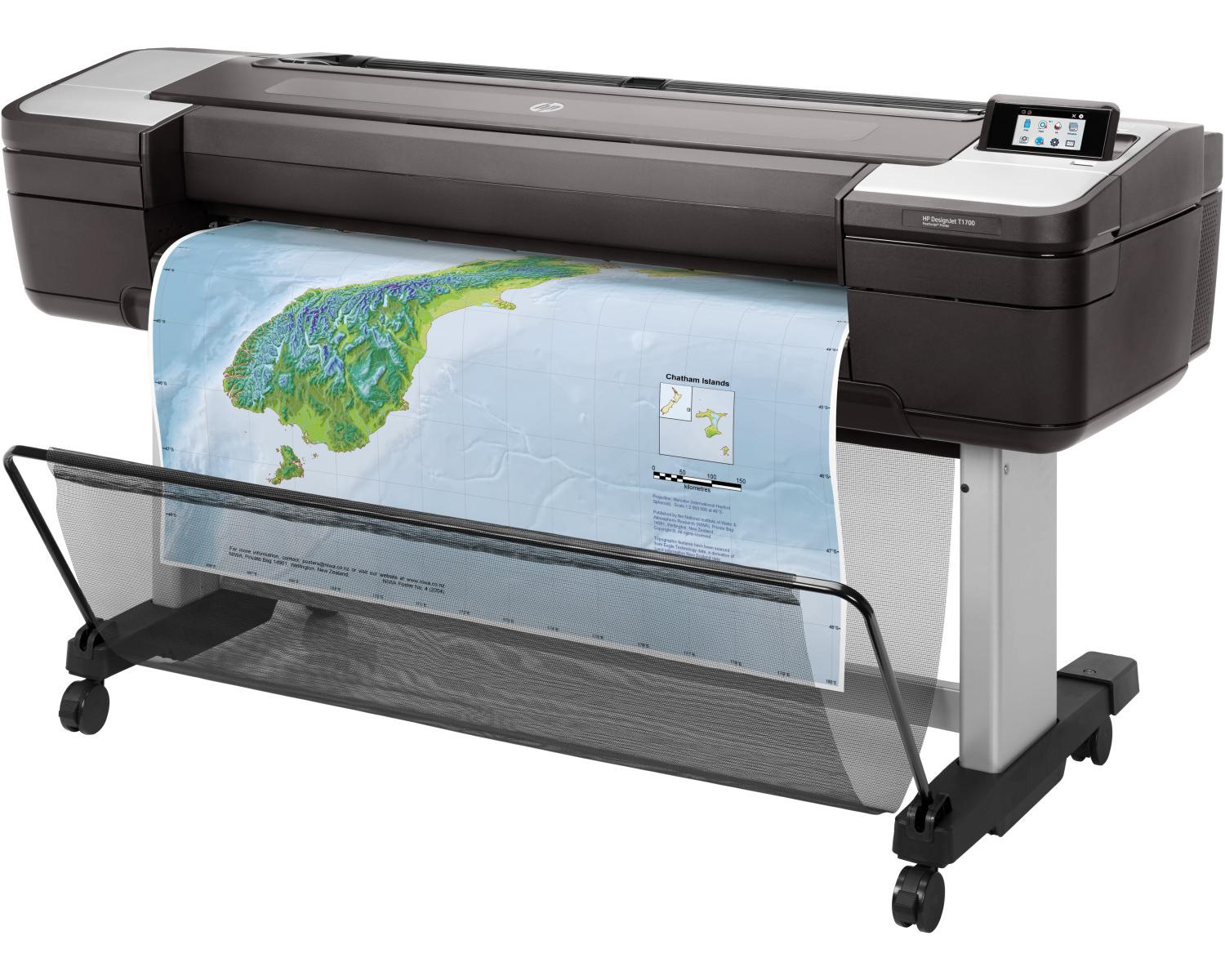 HP W6B55A Stampante Grandi Formati Getto d'Inchiostro a Colori 2400x1200 DPI 1118x1676 mm Nero