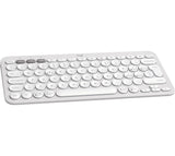 Logitech Pebble Keys 2 K380s Tastiera RF Senza Fili Bluetooth QWERTY Italiano Bianco