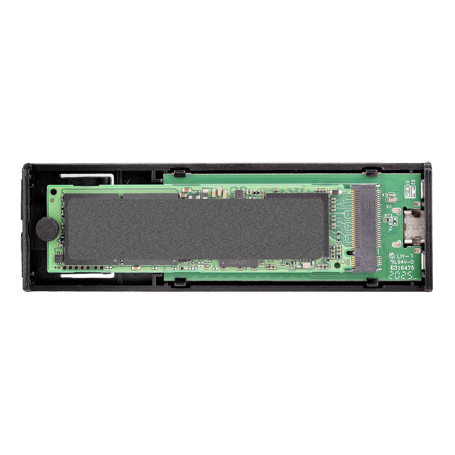 StarTech.com M2-USB-C-NVME-SATA contenitore di unità di archiviazione Box esterno SSD Grigio
