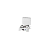 Parker Fornello a Gas da Campeggio 5321CGPM 1 Fuoco GPL/Metano Bianco Da Tavolo
