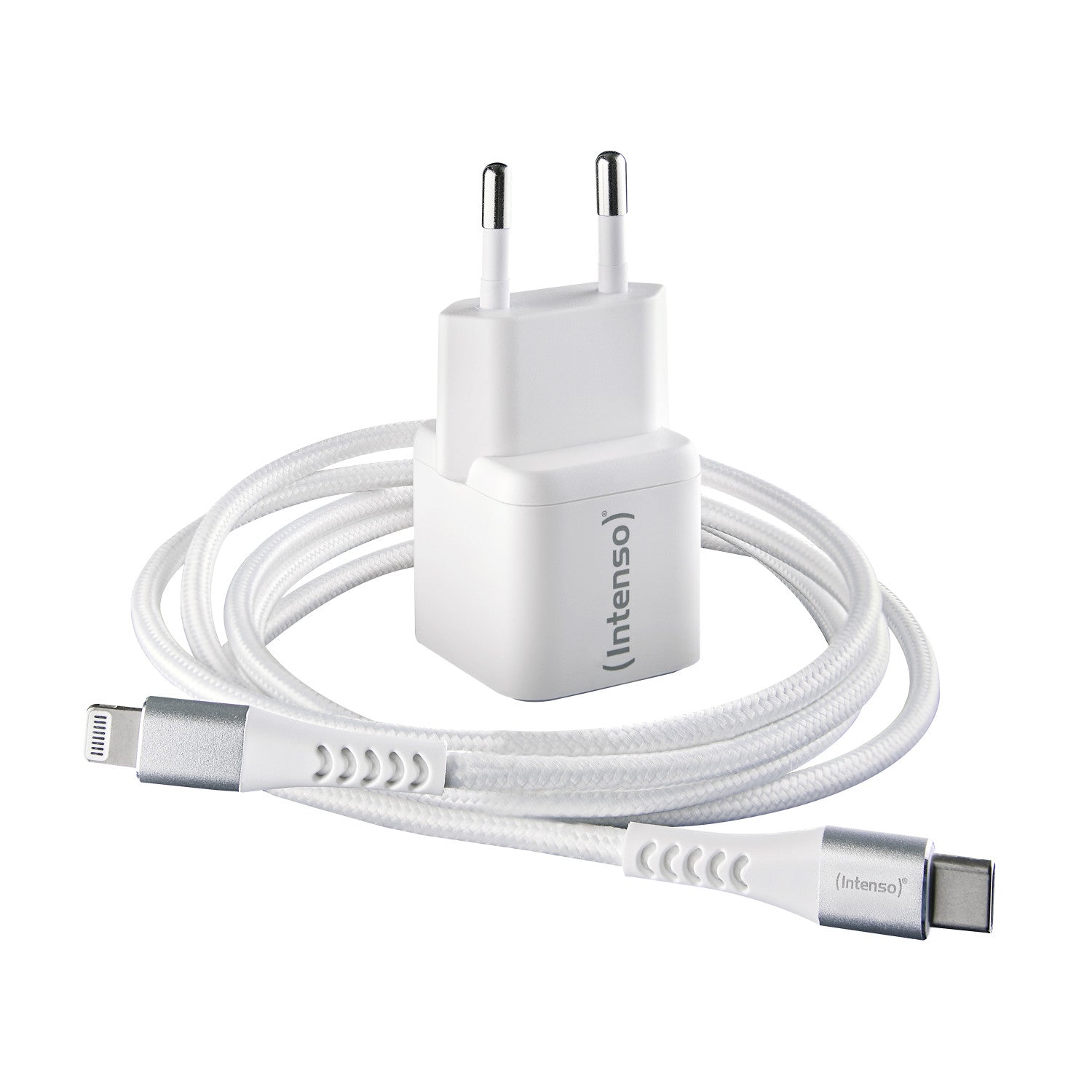 Intenso 7803052 Caricabatterie per dispositivi mobili Universale Bianco AC Ricarica rapida Interno