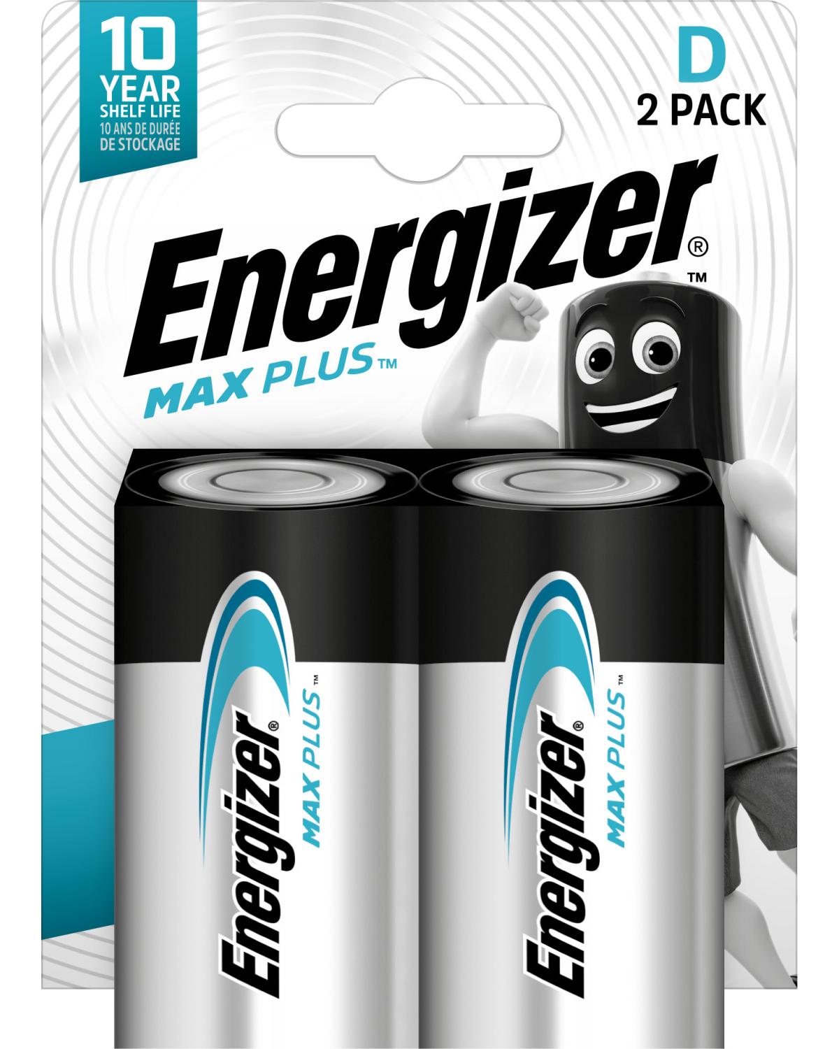 Energizer Max Plus Batteria monouso D