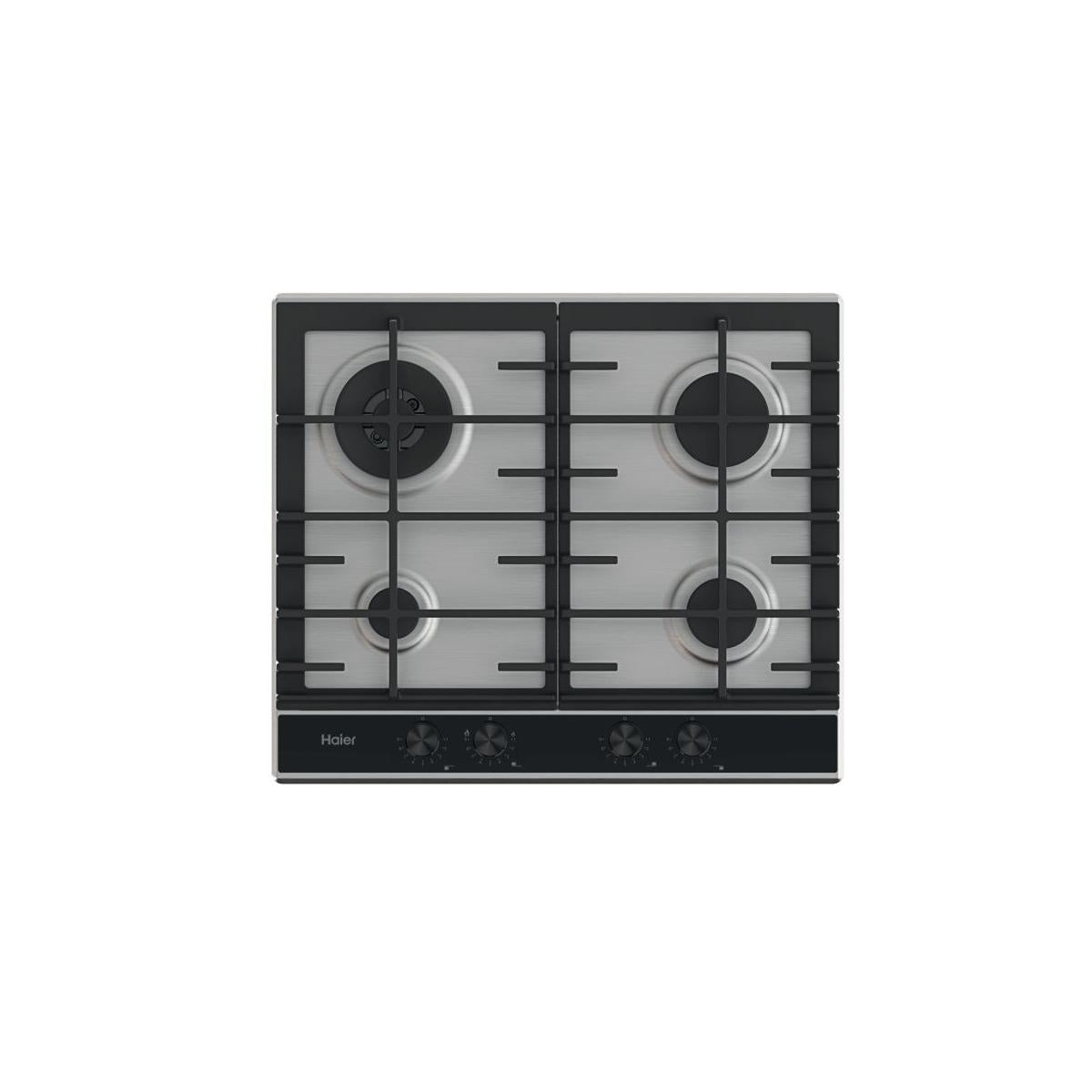 HAHG6BR4XH Piano Cottura a Gas 4 Zone 59X51X3 Acciaio Inox