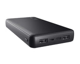 Trust 24676 Power Bank Primo Ultra Thin Batteria Portatile 20000 mAh Nero
