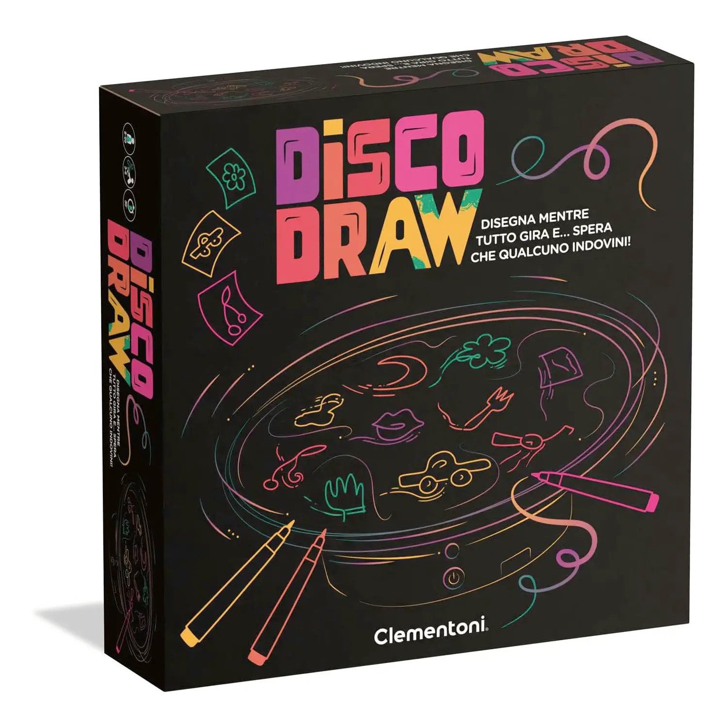 Clementoni Disko Draw - Gioco da Tavolo
