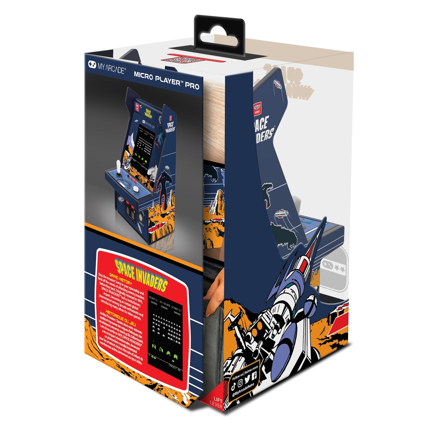 My Arcade Space Invaders Micro Player Pro console da gioco portatile 6,98 cm (2.75 pollici) Multicolore