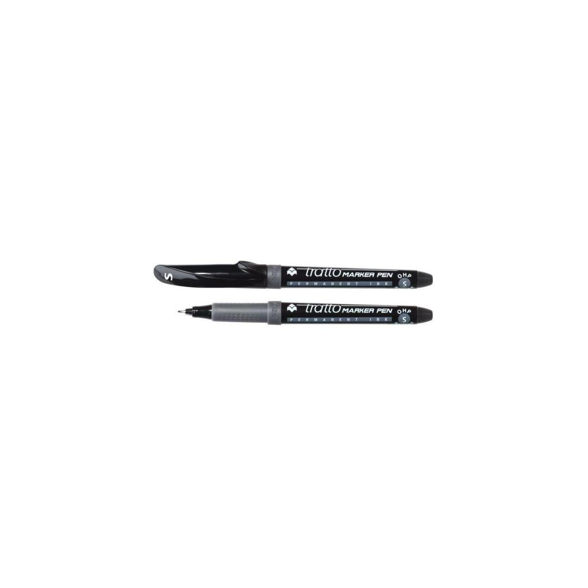 Tratto 806903 evidenziatore 8 pz Nero