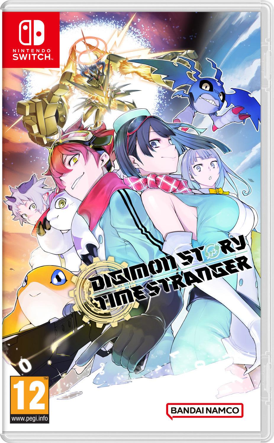 BANDAI NAMCO Entertainment Digimon Story: Time Stranger Nsw Standard Giapponese, Francese, Tedesca, ITA, ESP, Coreano, Cinese semplificato, Cinese tradizionale, POR-BRA, Inglese degli Stati Uniti Nintendo Switch
