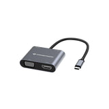 Conceptronic DONN16G Cablato USB 3.2 Gen 1 (3.1 Gen 1) Type-C Grigio