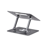 StarTech.com Supporto per PC portatile con rotazione a 360 , rialzo ergonomico da scrivania per laptop, rialzo con inclinazione regolabile, max 5 kg, alluminio