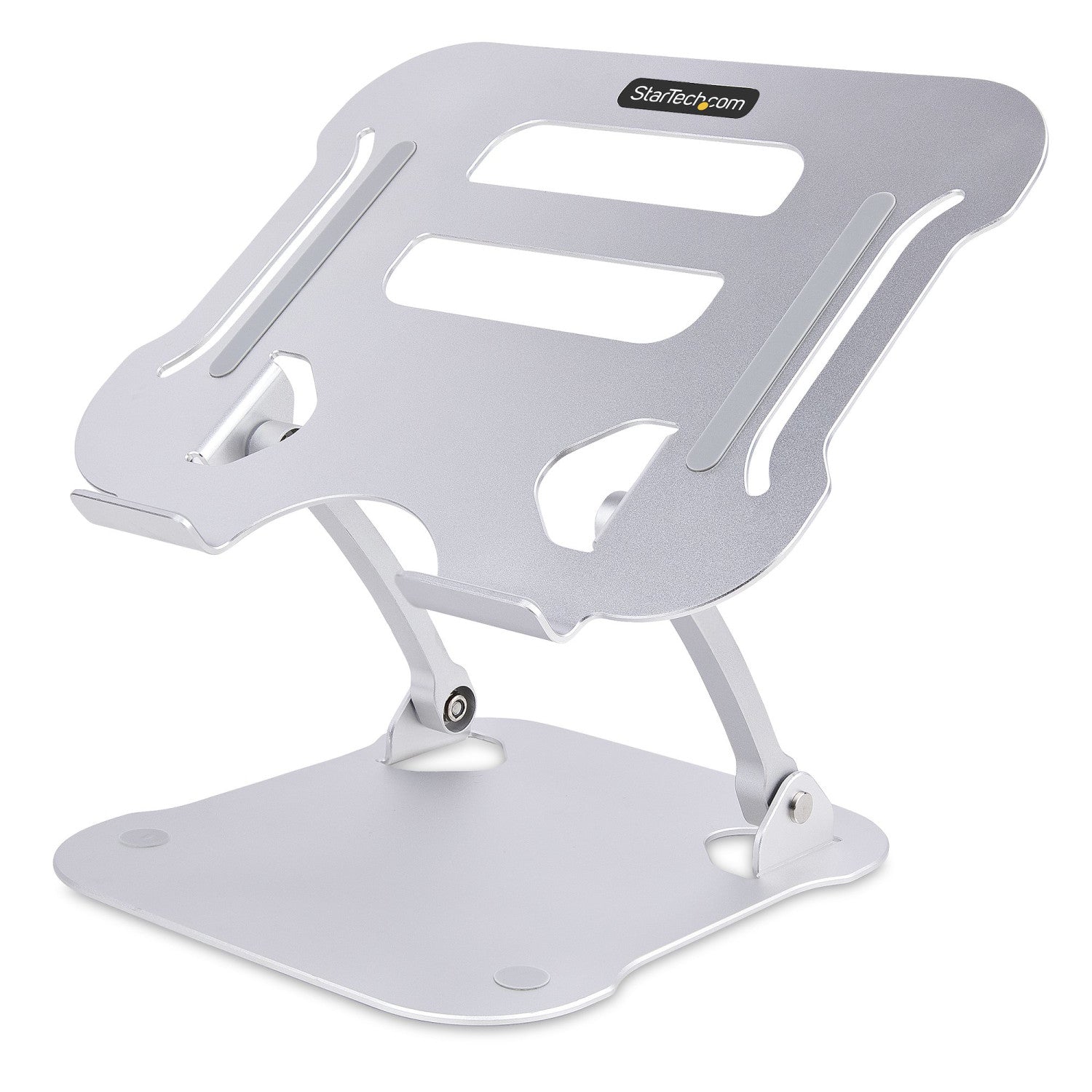 StarTech ADJ-LAPTOP-RISER Supporto Stand da Scrivania per Laptop Notebook Argento