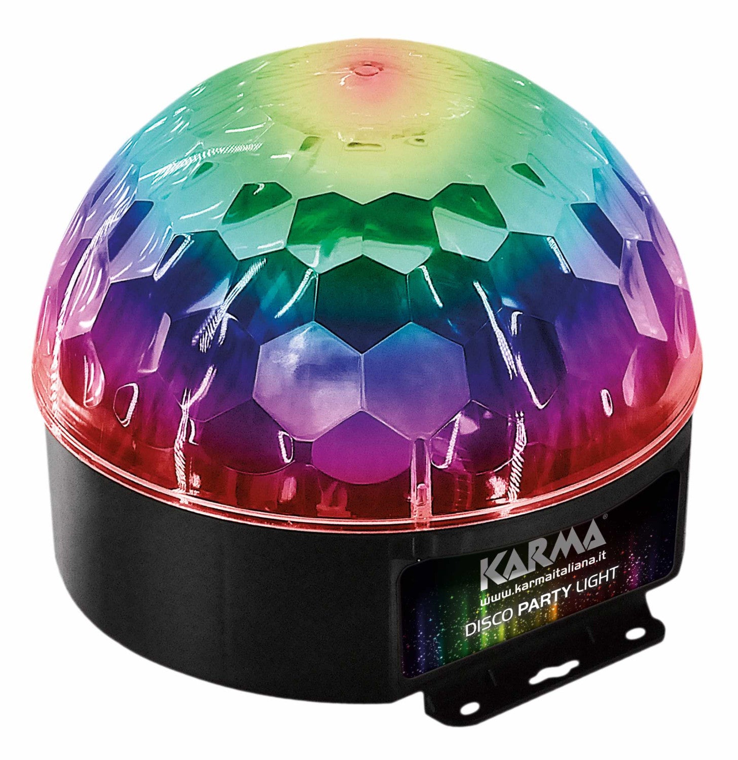Karma Italiana CLB 7 Sfera con effetti Nero, Trasparente