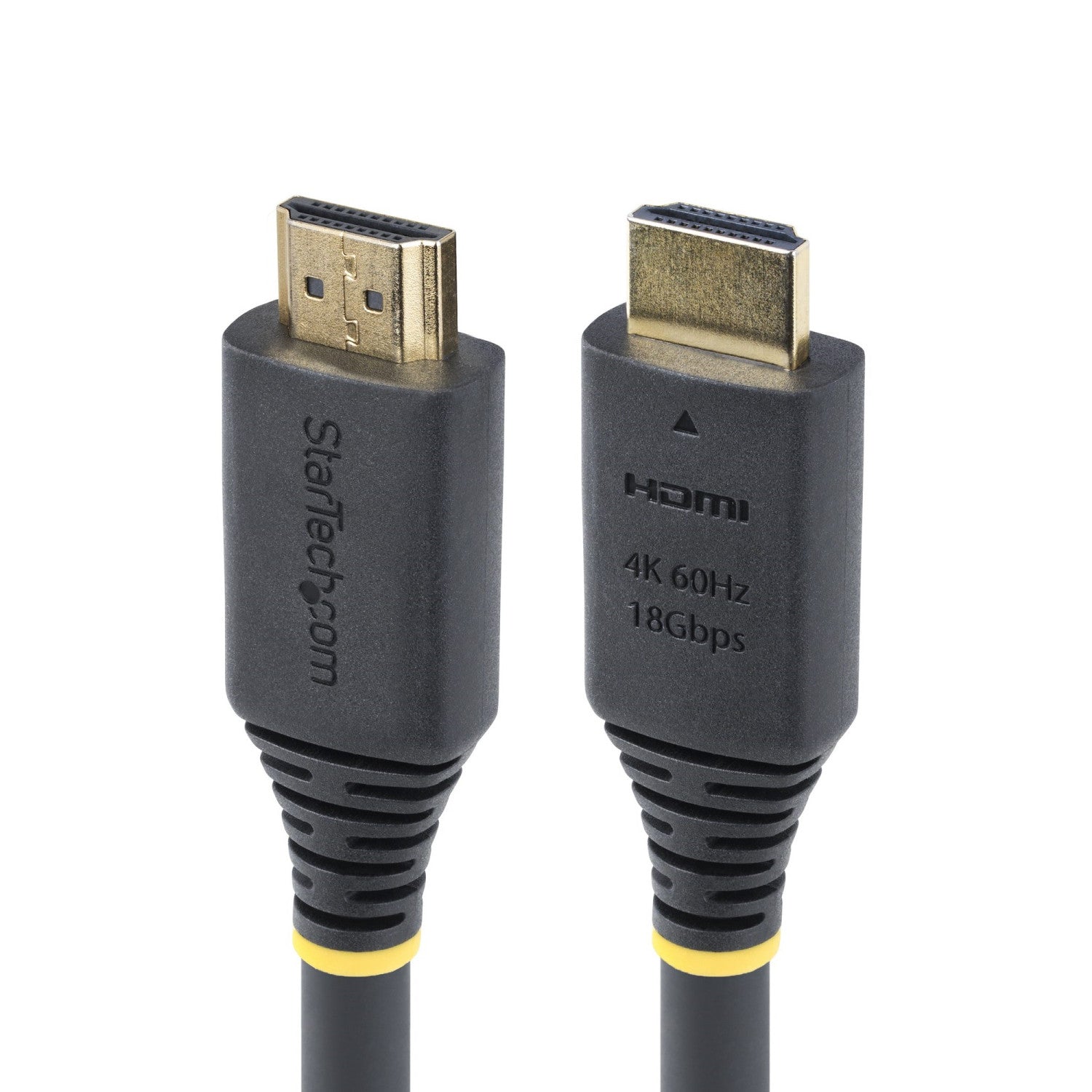 StarTech.com Cavo HDMI 2.0 Certificato Premium da 5m ad Alta Velocità, 4K 60Hz/1440p 144Hz, HDR10/HDCP 2.2/ARC, 18Gbps. Cavetto HDMI UHD per TV/Monitor in TPE