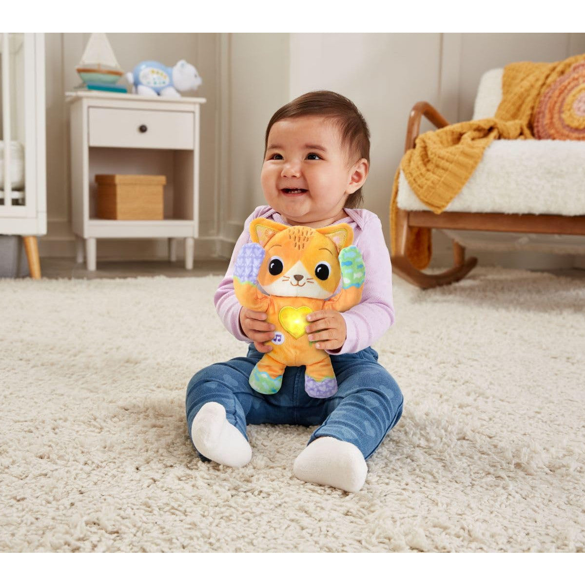 Vtech Minù Gattino Cucù Gatto Peluche Interattivo
