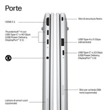 HP EliteBook 8 G2i 14 inch Notebook Next Gen AI PC Wolf Pro Security Edition Copilot PC Intel Core Ultra 5 325 Computer portatile 35,6 cm (14") WUXGA 32 GB LPDDR5x-SDRAM 1 TB SSD Wi-Fi 7 (802.11be) Windows 11 Pro Argento