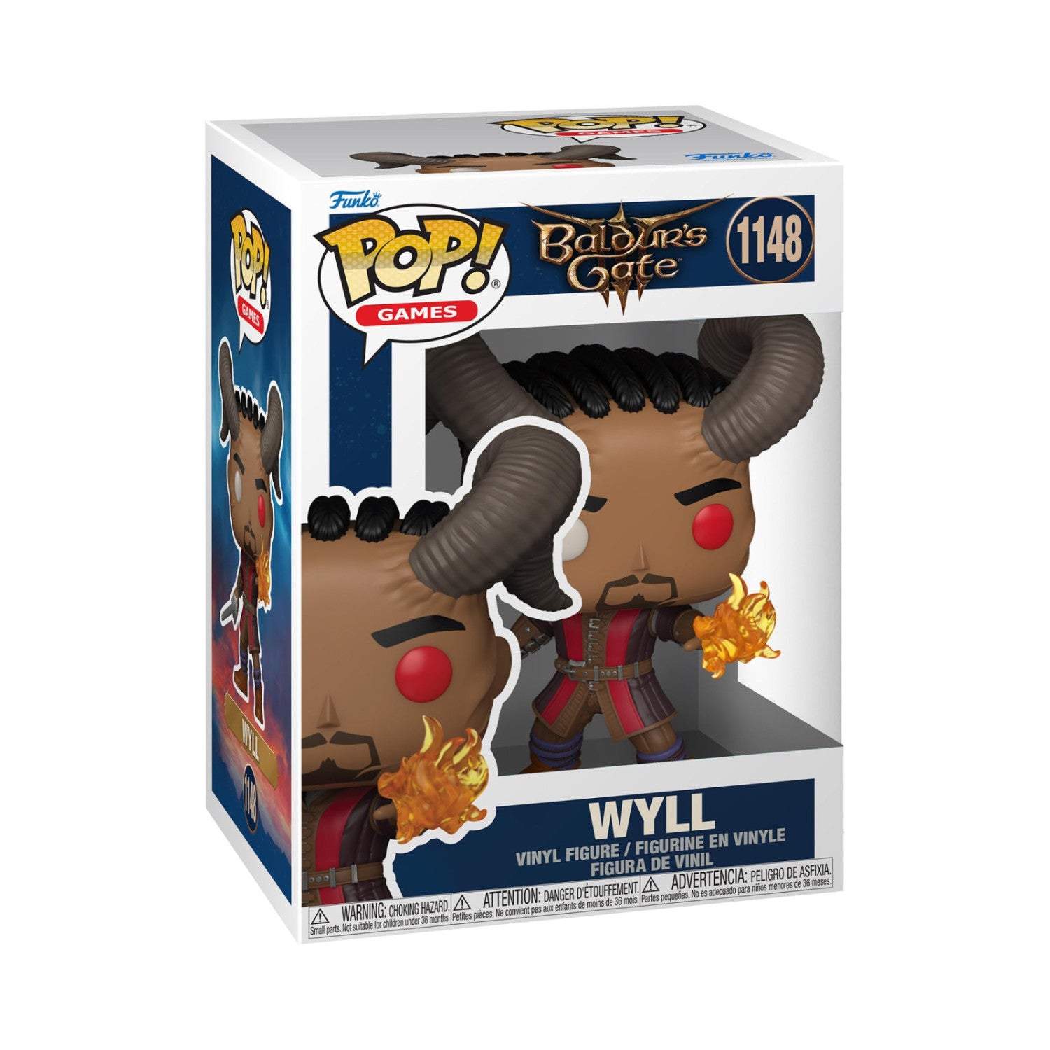 Funko Pop Games Baldur's Gate 3 Wyll Figurina in Vinile da Collezione 9.5 cm