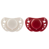 Chicco Physioforma Air Succhietto In Silicone Rosso 6-16 Mesi - 2 Pezzi