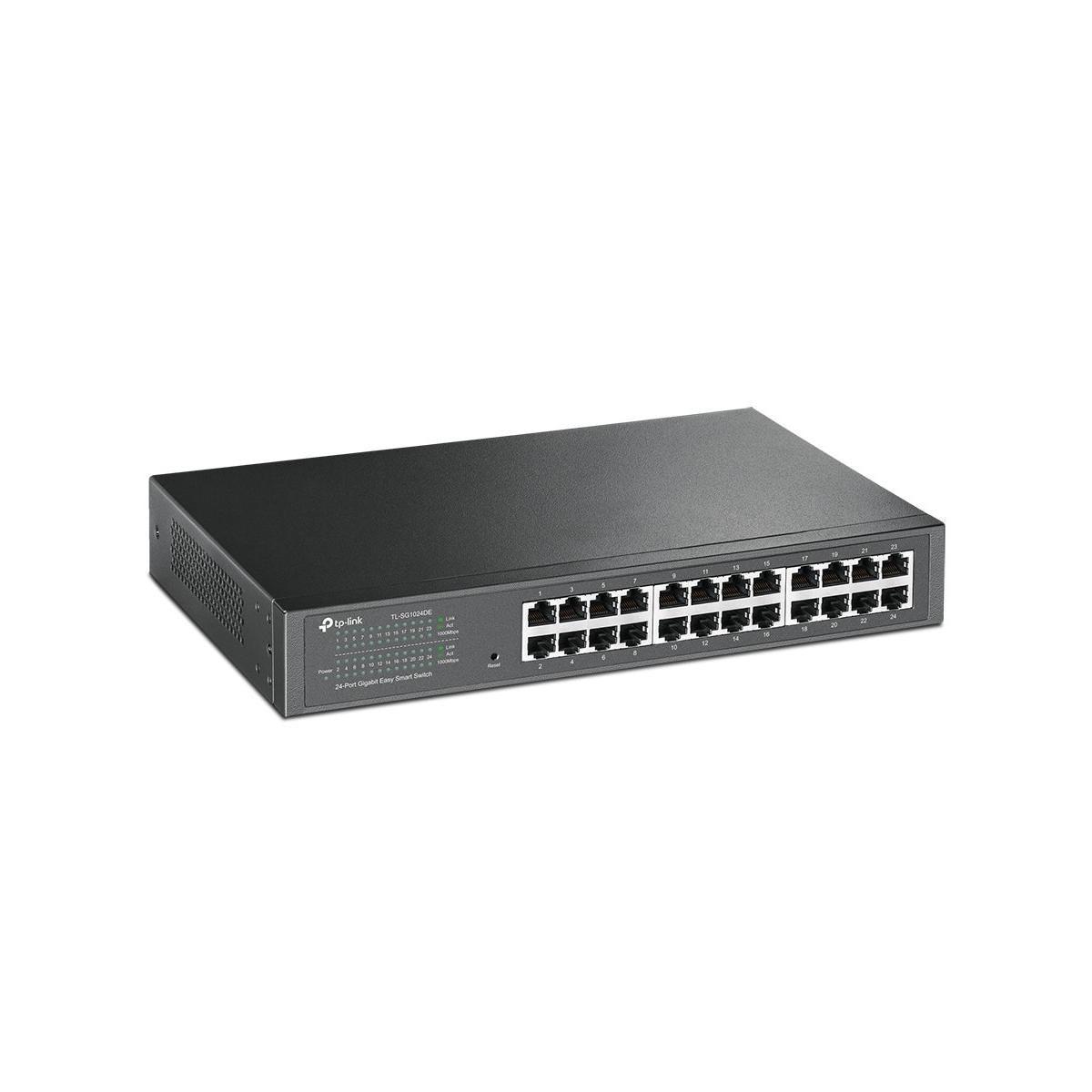 TP-Link TL-SG1024DE Gestito L2 Gigabit Ethernet (10/100/1000) 1U Nero
