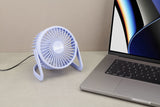 Tech Pop Desk Breeze Ventilatore portatile con cavo usb integrato