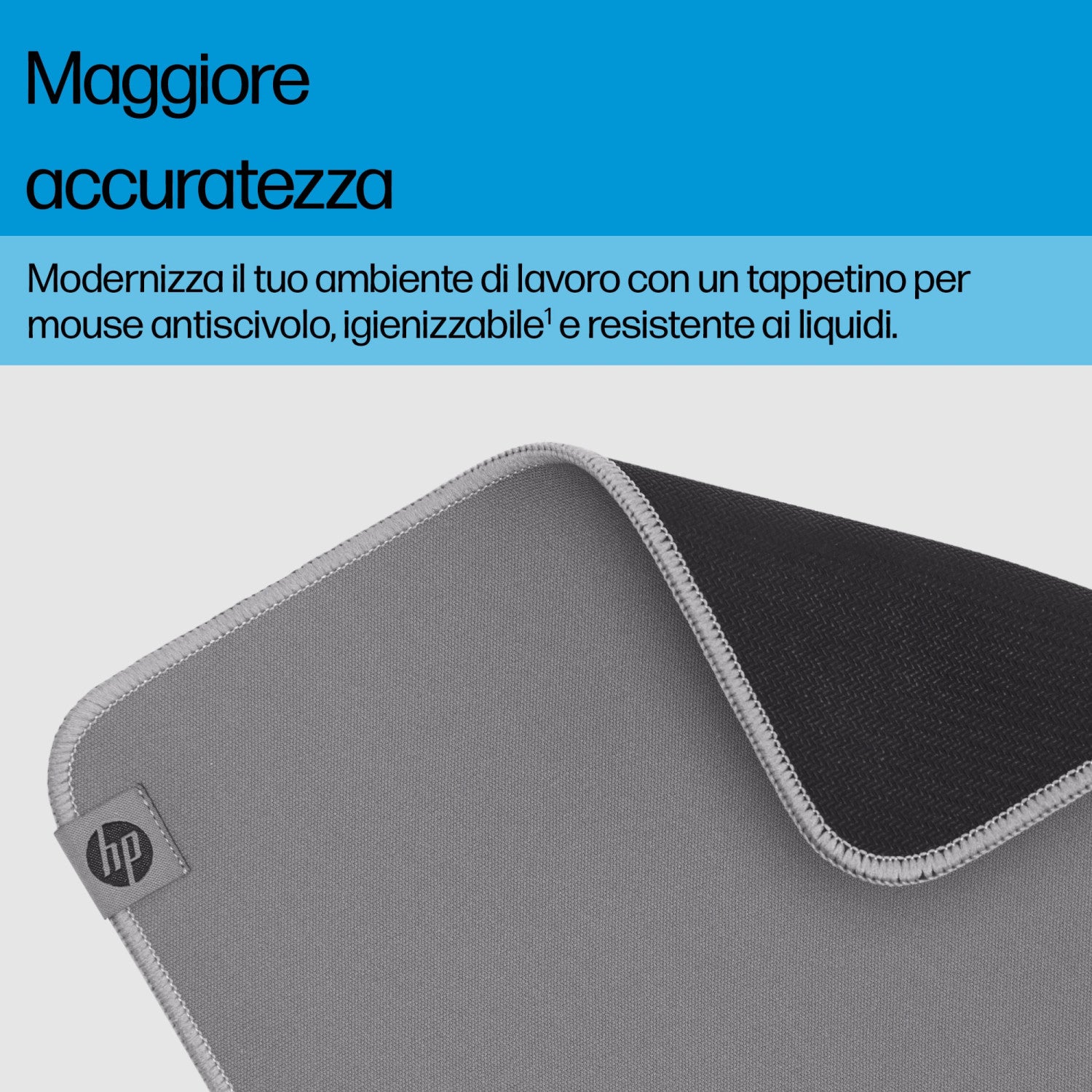 HP Tappetino per mouse igienizzabile 100