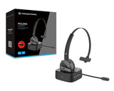 Conceptronic POLONA03BD cuffia e auricolare Wireless A Padiglione Ufficio Bluetooth Base di ricarica Nero