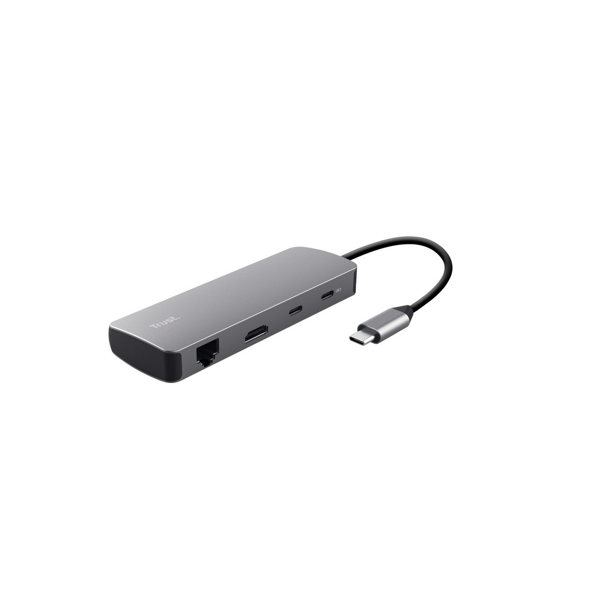 Trust 25672 hub di interfaccia USB tipo-C Grigio