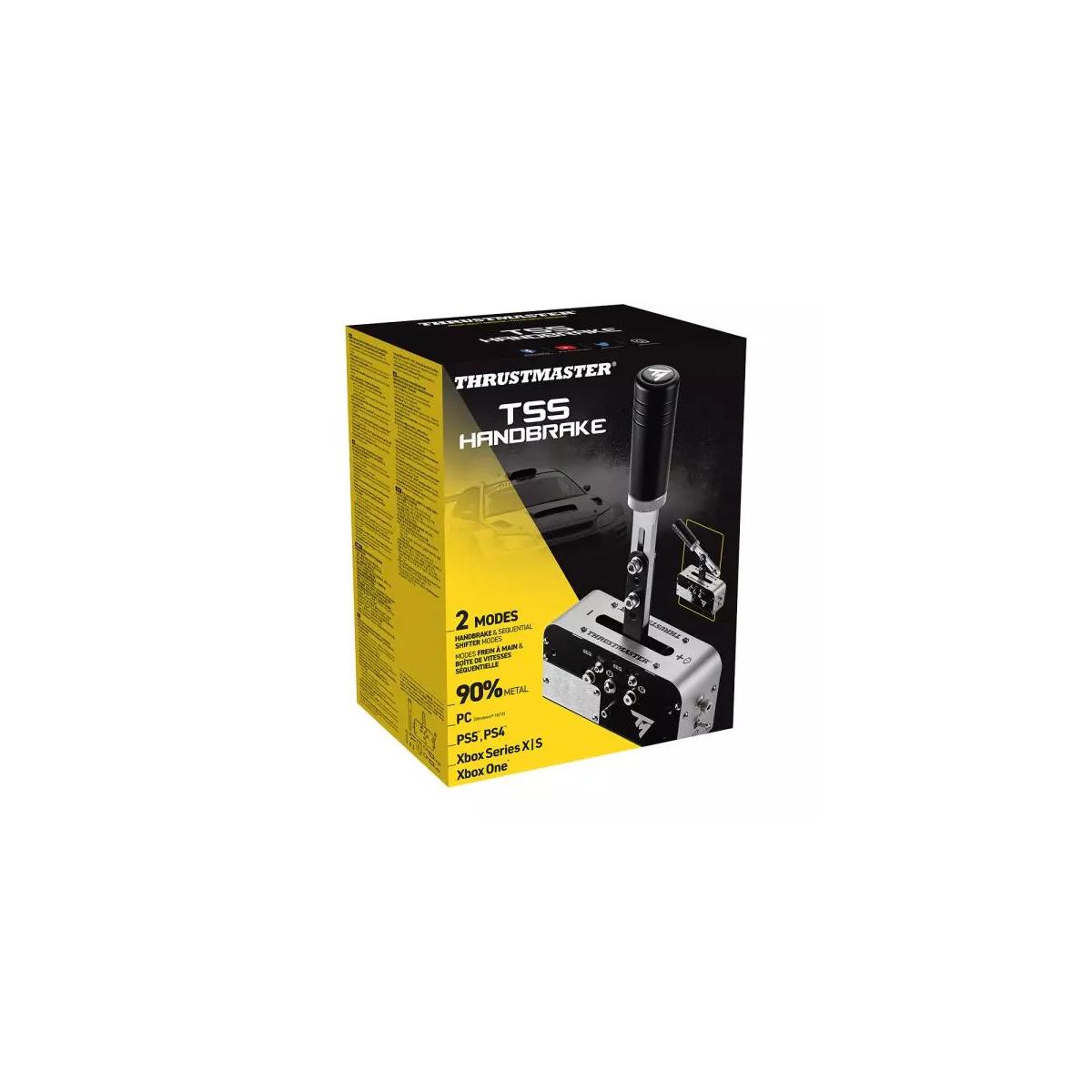 Thrustmaster 4060306 periferica di gioco Nero, Argento USB Freno a mano PC, PlayStation 4, PlayStation 5, Xbox One, Xbox One S, Xbox One X, Xbox Series S, Xbox Series X
