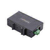 StarTech.com Switch di Rete Industriale non gestito a 5 porte, 100/1000 Ethernet, montaggio su guida DIN/parete, Switch Gigabit IP30 robusto, -40 - 75 C, 9 60V CC, TAA