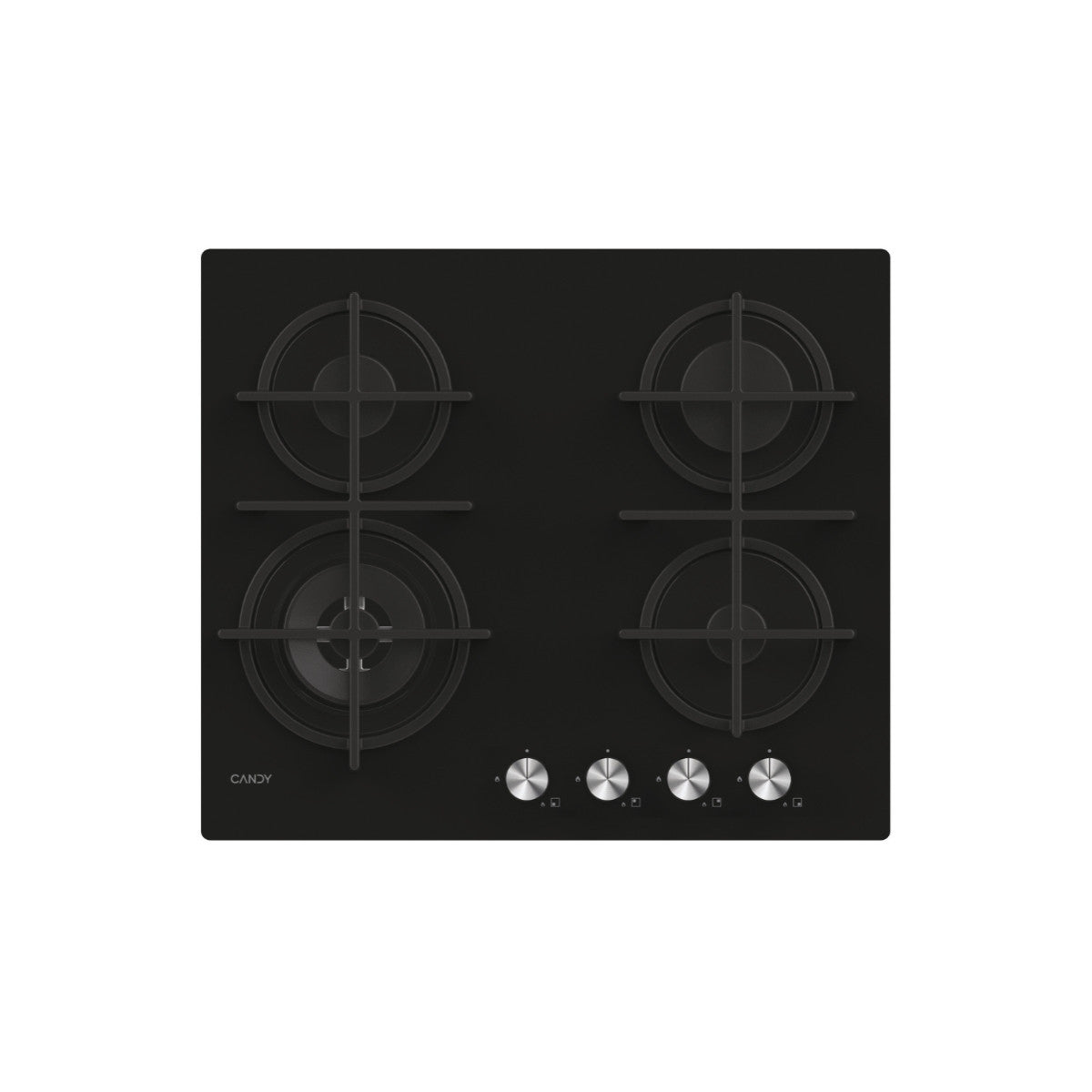 Candy CDIV6GBFE4WB Nero Da incasso 60 cm Gas 4 Fornelli