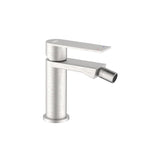 Idro Bric Miscelatore Bidet Serie Solar SCARUB1501AC Acciaio Spazzolato Argento