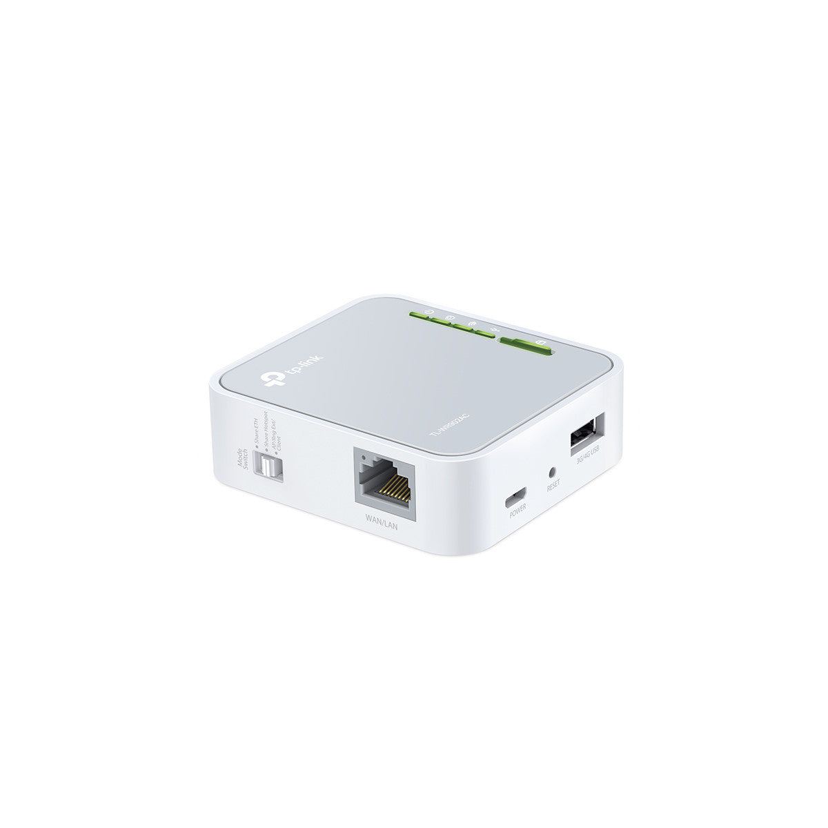 TP-Link TL-WR902AC router wireless Fast Ethernet Dual-band (2.4 GHz/5 GHz) 4G Bianco