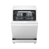LG Lavastoviglie Libera Installazione DF375HWS Classe A 14 Coperti TrueSteam QuadWash 3 Cestelli Auto-Apertura Wi-Fi 43dB Bianco
