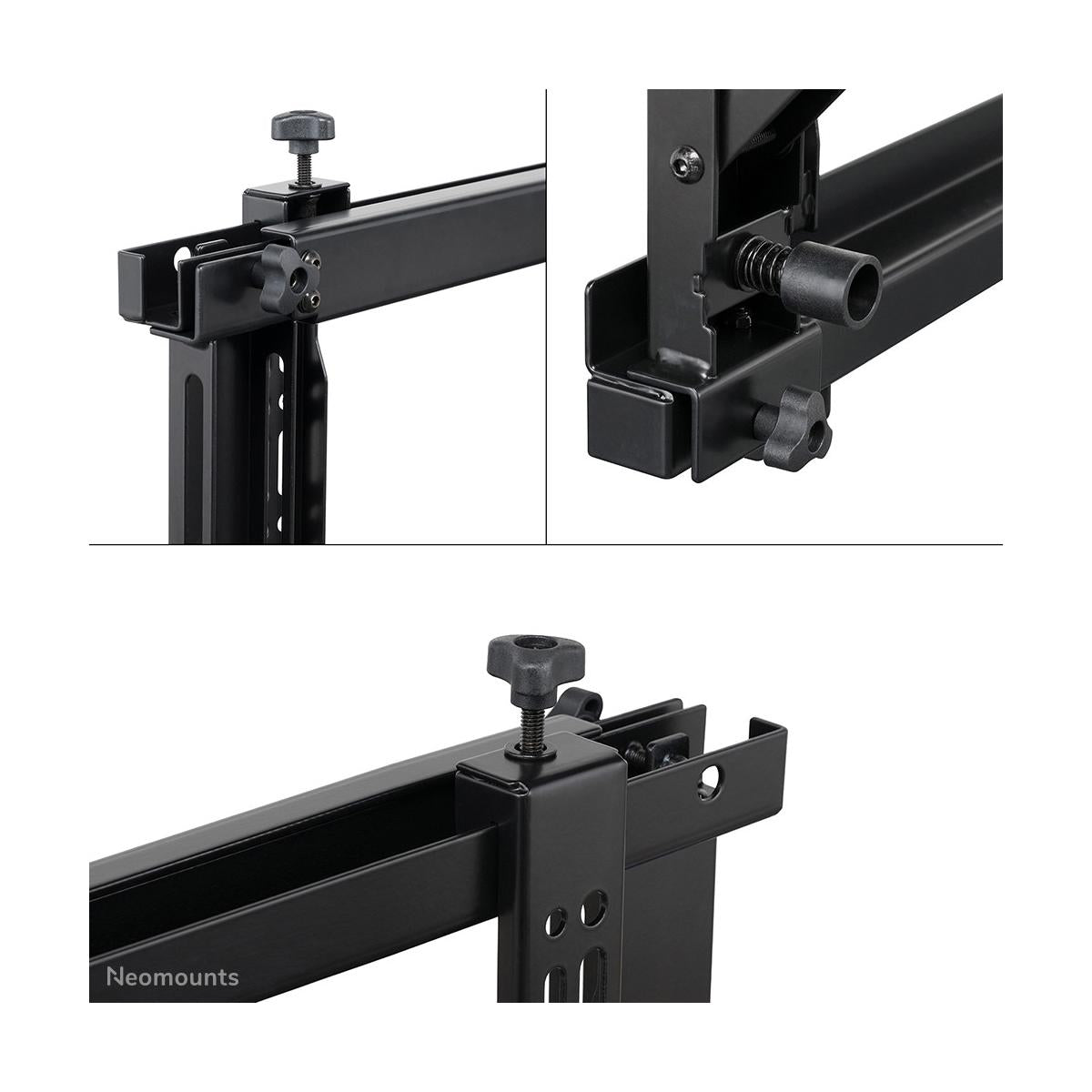 Neomounts WL95-800BL1 Supporto per display espositivi 177,8 cm (70") Nero