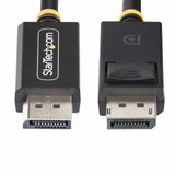 StarTech.com Cavo DisplayPort 2.1 da 1m, cavo DisplayPort DP40 certificato VESA con UHBR10/HDR/HDCP 2.2, 8K 60Hz/4K 144Hz w/DSC 1.2a, 40Gbps, cavo DP 2.1, cavo per monitor UHD, M/M