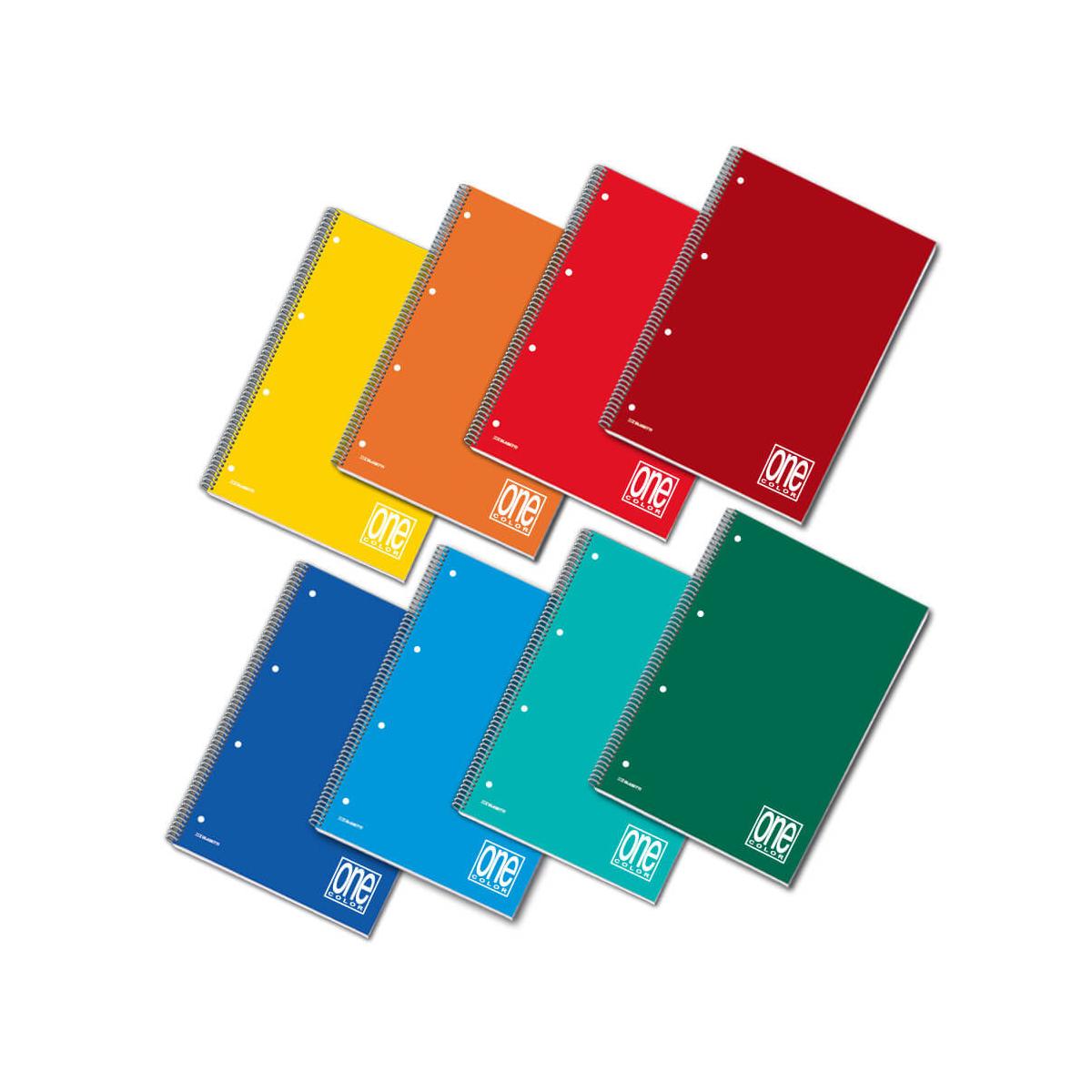 Blasetti ONE COLOR quaderno per scrivere A4 140 fogli Multicolore