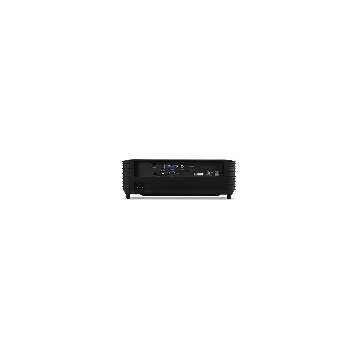Acer Essential X1128H videoproiettore Proiettore a raggio standard 4500 ANSI lumen DLP SVGA (800x600) Compatibilità 3D Nero