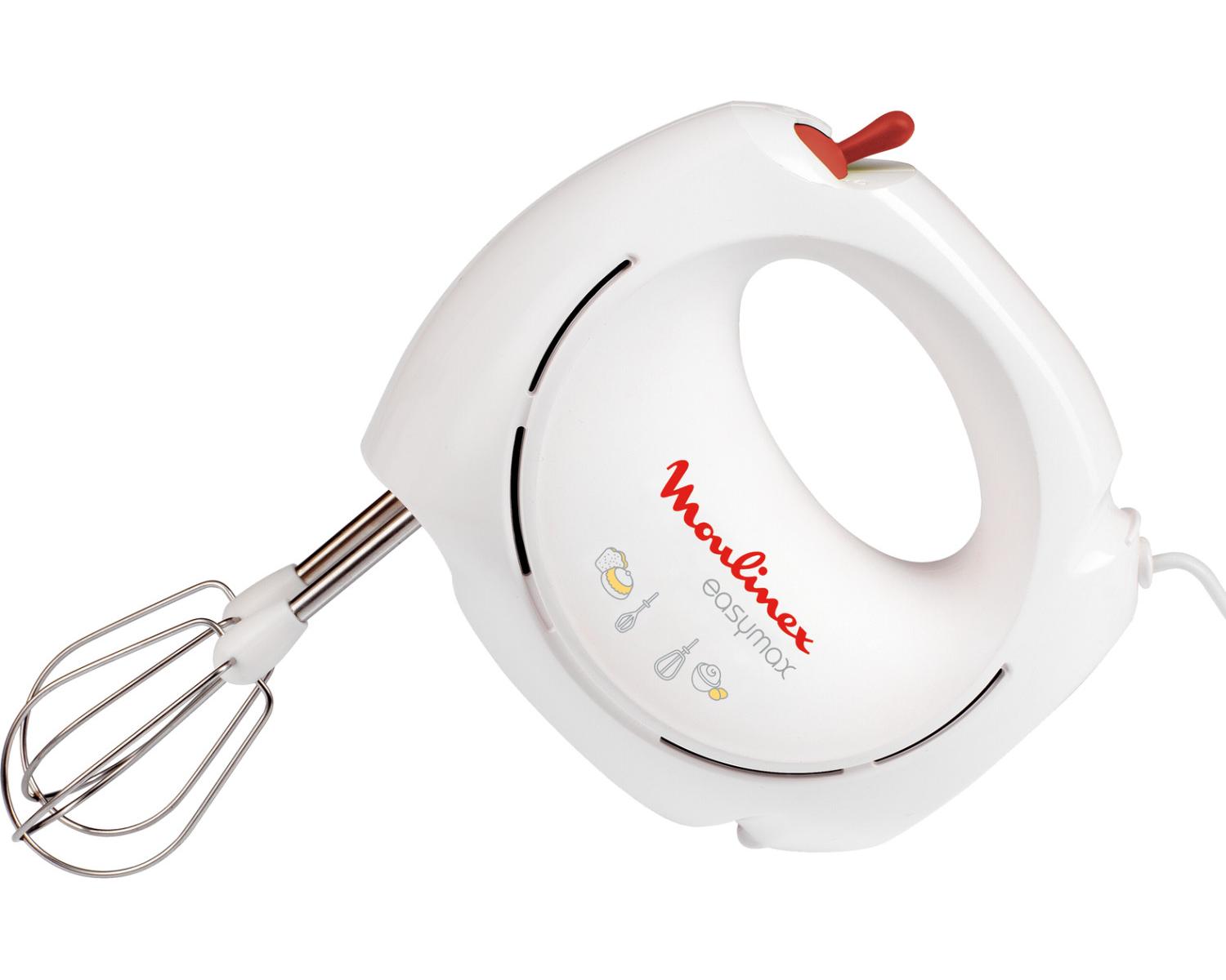 Sbattitore Elettrico Moulinex EASYMAX ABM1 con Filo Bianco 200 W
