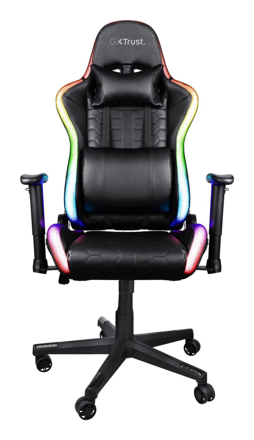 Trust GXT 716 Rizza Sedia per gaming universale Sedia tappezzata Nero