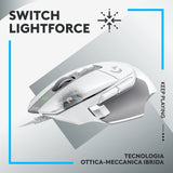 Logitech G G502 X mouse Mano destra USB tipo A Ottico 25600 DPI