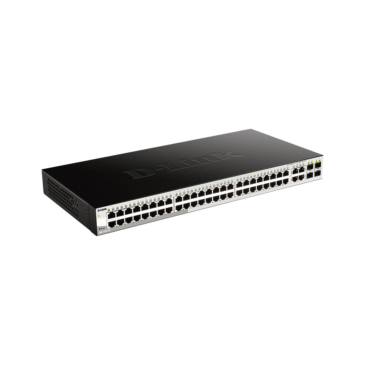 D-Link DGS-1210-52 Gestito L2 Gigabit Ethernet (10/100/1000) 1U Nero