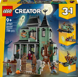 LEGO Creator Villa Spettrale 31167 Set da Costruzione 3 in 1 736 Pezzi 9 Anni